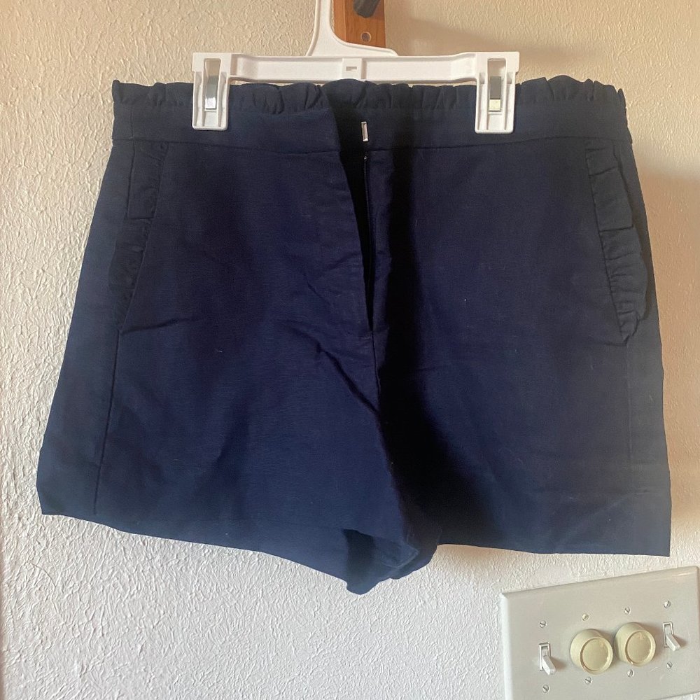 Size 6 Dark Blue shorts- J.Crew